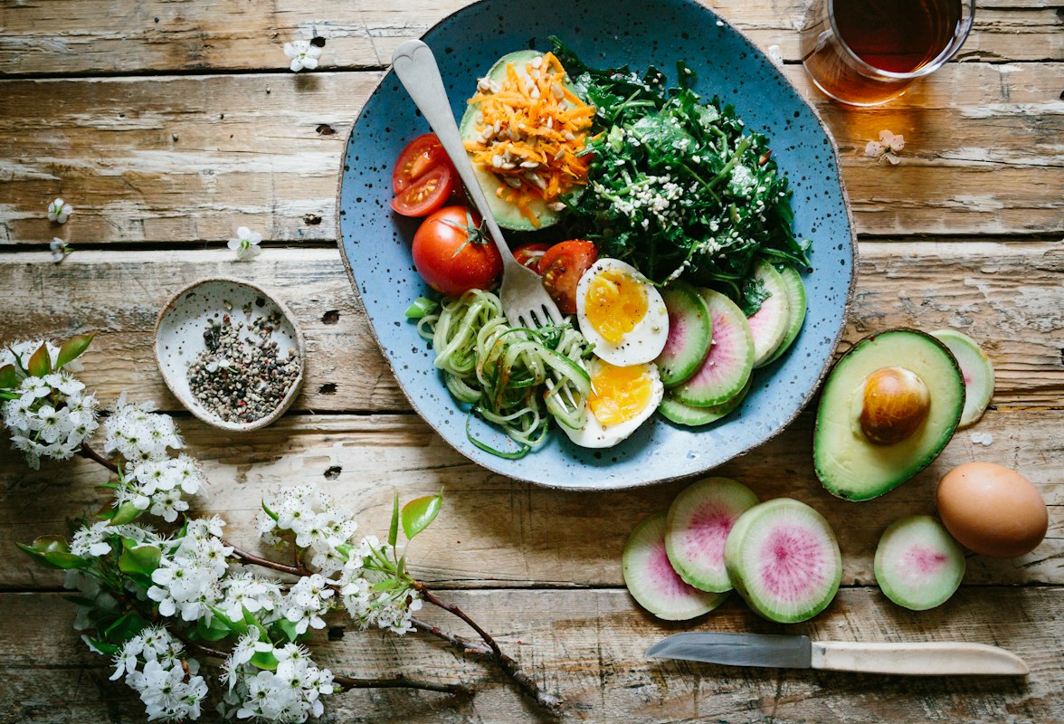 Aliments nutritifs et équilibrés